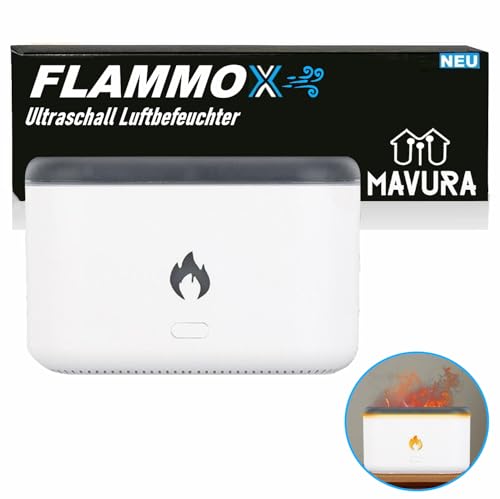 iFlame Ultraschall Luftbefeuchter mit Kaminfeuer Effekt Kamin Flammen Feuer Humidifier Raumbefeuchter Lufterfrischer von MAVURA