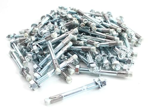 myMAW Schwerlastdübel 100 Stück Packung M12 Bolzenanker Schwerlastanker Dübel Blitzanker Anker M 12 Keilanker verzinkt myMAW Schwerlastdübel 100 Stück Packung M12 Bolzenanker Schwerlastanker Dübel Blitzanker Anker M 12 Keilanker verzinkt von myMAW