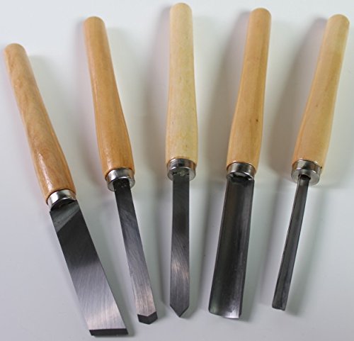 5 Drechseleisen Messer drechseln drechsel Beitel Drechselbeitel für Drechselbank von myMAW