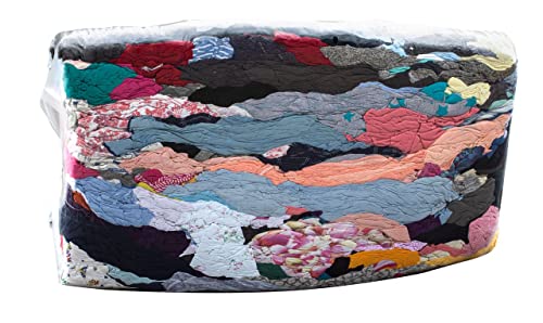 Putzlappen aus Baumwolle 100 kg Putztücher für Werkstatt Lappen Tücher Sack (1kg=1,70EUR) von myMAW