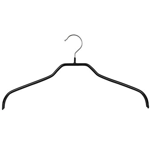 BM361= 10 MAWA Metall Kleiderbügel Silhouette 41/F schwarz Blusen Hemden Bügel BM361= 10 MAWA Metall Kleiderbügel Silhouette 41/F schwarz Blusen Hemden Bügel von MAWA