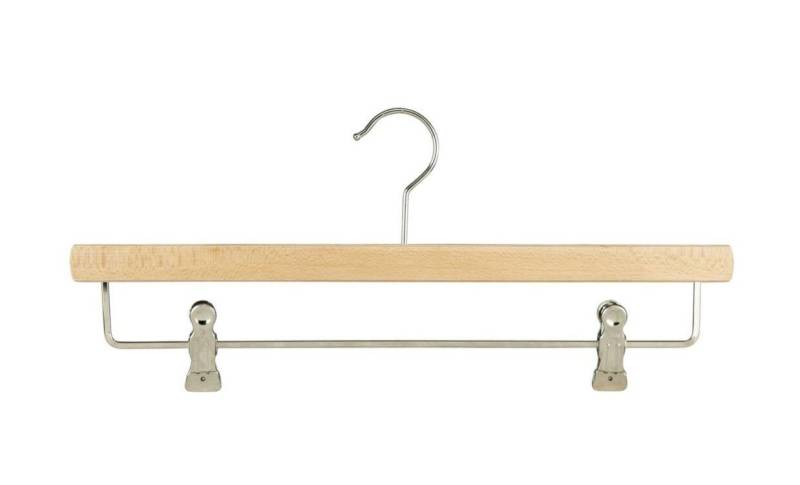 MAWA Kleiderbügel MAWA Klammernbügel, drehbarer Haken, geeignet für Hosen und Röcke, (10-tlg) von MAWA