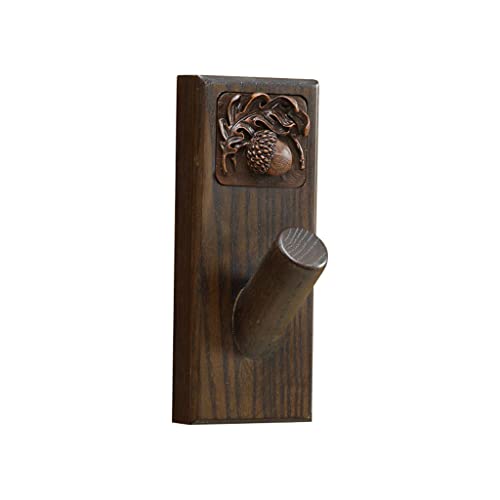 MAWERDCXG Wandhaken Retro Single Haken Mantel Handtuchhalter mit Eingangsbereich Kleidergestell Wandmontierter Haushalt Wandmontage Garderobenhaken(1 Pieces-C) von MAWERDCXG