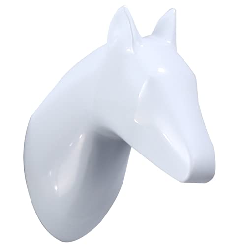 Wandhaken Mantelhaken Wandmontierter europäischer Stil Moderner Single Hook Works Perfekt for Mäntel Jacken Hatternes Tücher Garderobenhaken(White,A) von MAWERDCXG