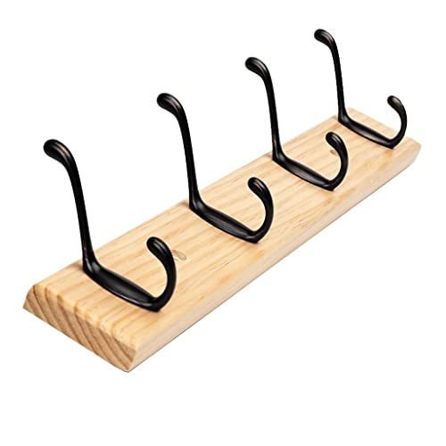 Wandhaken Wandmontierter Mantel Rack Moderne Haken Kleidergestell Geeignet for Eingang Badezimmer Schrank Zimmer Porch Hanging Key Garderobenhaken(A,47cm) von MAWERDCXG