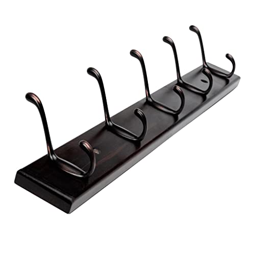 Wandhaken Wandmontierter Mantel Rack Moderne Haken Kleidergestell Geeignet for Eingang Badezimmer Schrank Zimmer Porch Hanging Key Garderobenhaken(B,61cm) von MAWERDCXG