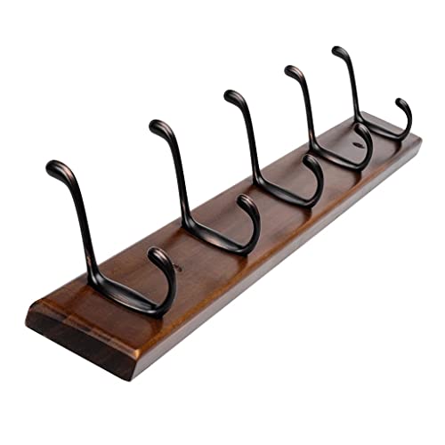 Wandhaken Wandmontierter Mantel Rack Moderne Haken Kleidergestell Geeignet for Eingang Badezimmer Schrank Zimmer Porch Hanging Key Garderobenhaken(C,61cm) von MAWERDCXG