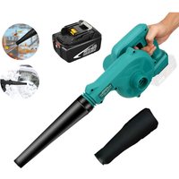 Staubsauger Gebläsebatterie, elektrischer Gebäudestaubsauger 130 Meilen pro Stunde, 2-in-1, mit 5,5 Ampere Akku (ohne Ladegerät), kompatibel mit von MAWIRON