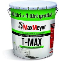 Weiße transpirierende Farbe auf Wasserbasis T Max 14 Liter Max Meyer von MAX MEYER