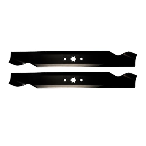 MaxPower EU-561544 Rasenmähermesser passend für MTD / CUB CADET| ersetzt Herstellernummer 742-04244A, Schwarz von MAXPOWER