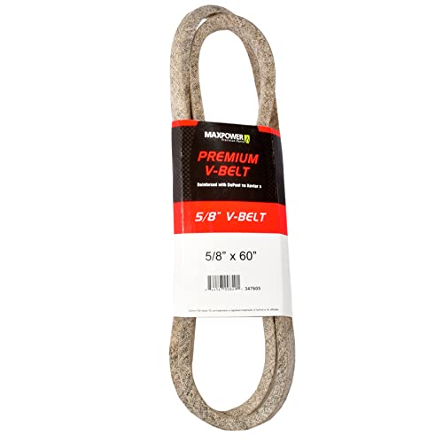 MaxPower Keilriemen 347605, kevlar verstärkt, 5/8" x 60" - 5L600 - Aussenlänge L(a) 1520 mm. von MAXPOWER