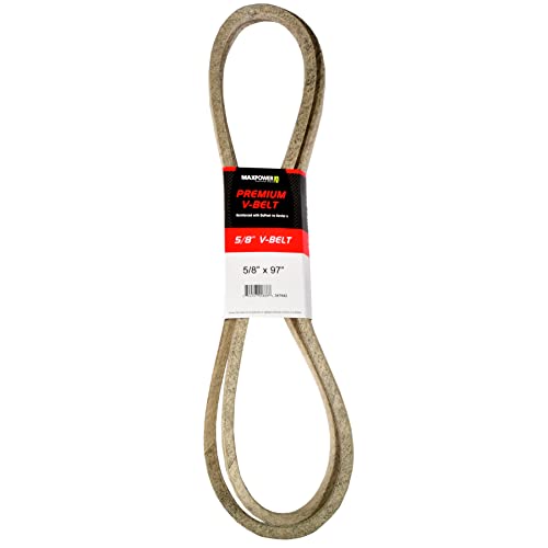 MaxPower Keilriemen 347642, Kevlar verstärkt, 5/8" x 97" - 4L970 - Aussenlänge L(a) 2460 mm. von MAXPOWER