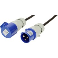 Maxcamp - Max Hauri 165376 Strom Verlängerungskabel 16 a Blau, Schwarz 25 m H07RN-F 3G 1,5 mm² UV-Beständig, von MAXCAMP