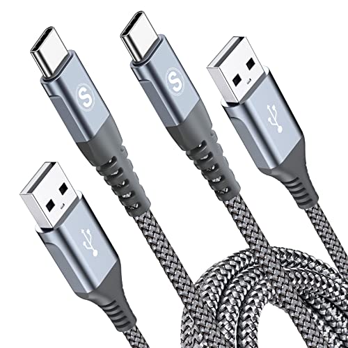 [2Stück 1m] USB C Kabel 3.1A Schnellladung Ladekabel Type C Kabel für iPhone 15 Plus Pro Max,Samsung Flip/Fold 3/4/5 S24 S23 S22 S21 S20 S10 S9 S8 A14/13/12 A34/A33 A54/53/52s/51/50 A21s/23,Pixel 8/7 von MAXGROUP