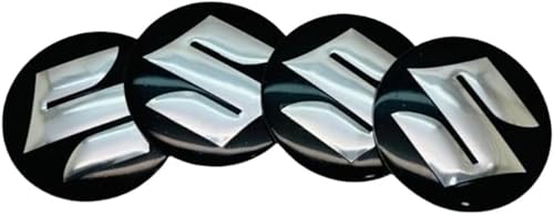 MAXIAOMA 4 Stück Radnabenkappen für Suzuki SX4 60MM, Auto Nabendeckel Aufkleber Radnabenabdeckung-Logo Zentrum von-Rad Label Aufkleber MAXIAOMA 4 Stück Radnabenkappen für Suzuki SX4 60MM, Auto Nabendeckel Aufkleber Radnabenabdeckung-Logo Zentrum von-Rad Label Aufkleber von MAXIAOMA