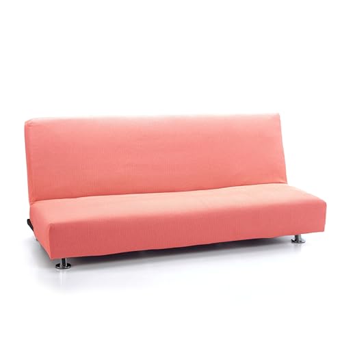 MAXIFUNDAS Bettbezug für Schlafsofa, 3-Sitzer, Strada, Pastellrosa von MAXIFUNDAS FUNDAS DE SOFA & CHAISE LONGUE