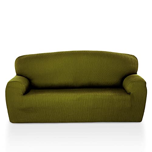 MAXIFUNDAS - Elastischer Sofabezug Strada 2-Sitzer CéSPED von MAXIFUNDAS FUNDAS DE SOFA & CHAISE LONGUE