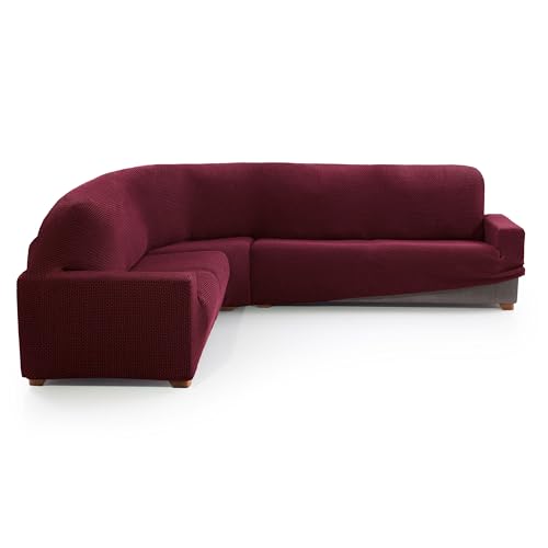 MAXIFUNDAS FUNDAS DE SOFA & CHAISE LONGUE. Sofaüberwurf für Ecksofa, Relive, sehr elastisch, für Ecksofas. von MAXIFUNDAS FUNDAS DE SOFA & CHAISE LONGUE