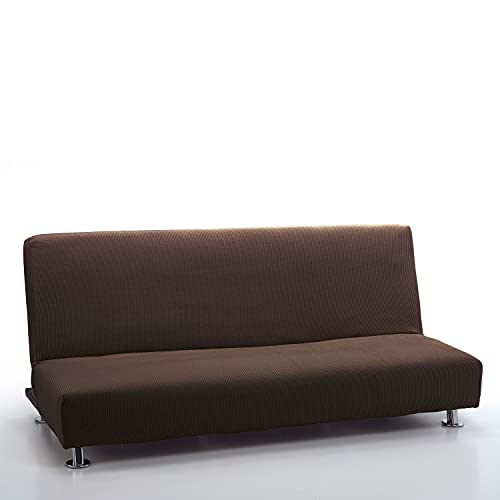 Maxifundas Sofaüberwurf für Schlafsofa, Clic Clac, 3-Sitzer, Strada, Braun von MAXIFUNDAS FUNDAS DE SOFA & CHAISE LONGUE