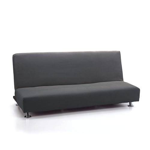 Maxifundas – Sofabezug für Bett, 3-Sitzer, Strada, Schwarz, 4 Plätze von MAXIFUNDAS FUNDAS DE SOFA & CHAISE LONGUE