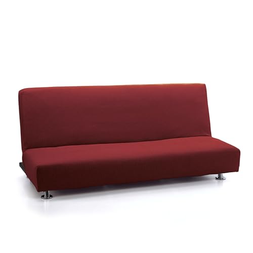 MAXIFUNDAS Sofaüberwurf für Schlafsofa Clic Clac 3-Sitzer Strada Bordeaux von MAXIFUNDAS FUNDAS DE SOFA & CHAISE LONGUE