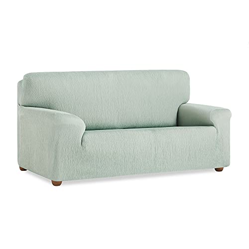 MaxiFUNDAS - Elastischer Sofabezug Vega, 1 Platz, Minze von MAXIFUNDAS FUNDAS DE SOFA & CHAISE LONGUE