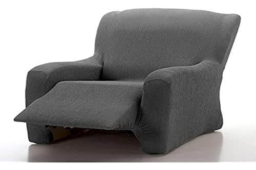 Maxifundas - Bezug für Relax-Sessel, zusammen mit Füßen Vega Anthrazit von MAXIFUNDAS FUNDAS DE SOFA & CHAISE LONGUE