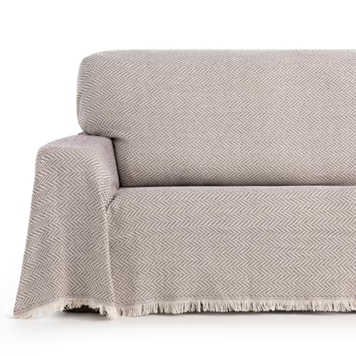Maxifundas Decke Plaid 180 x 260 cm, geeignet für Sofa oder Bett, braun, Mehrzweck-Tagesdecke, extra weich und komfortabel, Plaid-Decke, Sofa oder Bett, Modell Zen.. Maxifundas Decke Plaid 180 x 260 cm, geeignet für Sofa oder Bett, braun, Mehrzweck-Tagesdecke, extra weich und komfortabel, Plaid-Decke, Sofa oder Bett, Modell Zen.. von MAXIFUNDAS FUNDAS DE SOFA & CHAISE LONGUE