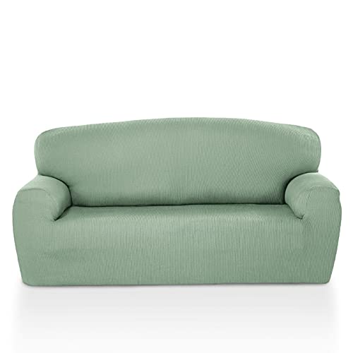 Maxifundas - Elastischer Sofabezug Strada 4-Sitzer, türkis von MAXIFUNDAS FUNDAS DE SOFA & CHAISE LONGUE