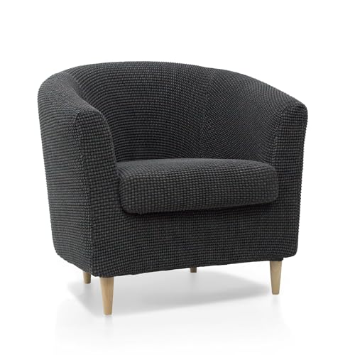 MAXIFUNDAS | Cabriolet-Sitzbezug | Modell RELIVE | DUNKELGRAU | Sehr dehnbar und weich von MAXIFUNDAS FUNDAS DE SOFA & CHAISE LONGUE