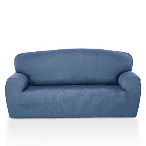 Maxifundas Sofabezug, elastisch, 2-Sitzer, Himmelblau von MAXIFUNDAS FUNDAS DE SOFA & CHAISE LONGUE