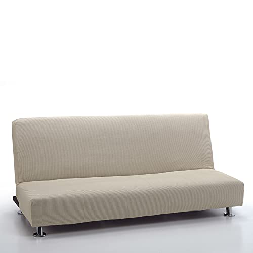 Maxifundas – Sofabezug für Bett, 3-Sitzer, Strada, Beige von MAXIFUNDAS FUNDAS DE SOFA & CHAISE LONGUE