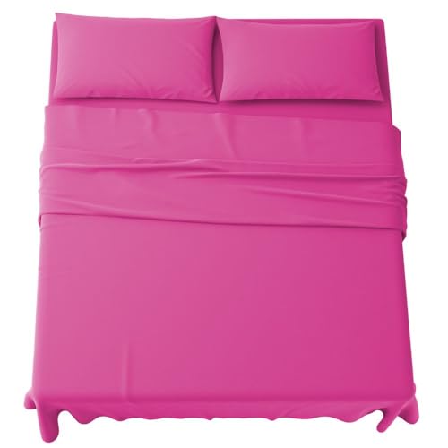 MAXIME MAISON - Bettlaken Set Mikrofaser (3 Teilige) 1 Spannbettlaken 90x200cm, 1 Bettlaken 150x285cm und 1 Kissenbezüge 52x82cm von MAXIME MAISON
