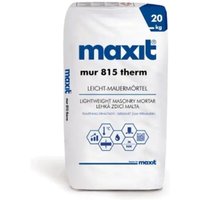 Maxit Therm 815 20 kg/Sack Leicht-Mauermörtel M5 EN 998-2 -LM 21- von MAXIT