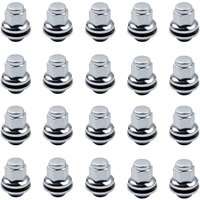 Maxpeedingrods - 20pc Alloy Wheel Nuts Für Jaguar F-type X152 Convertible 3.0 s awd 380hp Petrol von MAXPEEDINGRODS