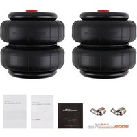 2Pcs Luftfederung Standard Luftfederbalg Stoßdämpfer 2500 Pound for LKW von MAXPEEDINGRODS