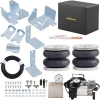 2X Luftfederung + 12V Kompressor Kit for Ford Transit twin rwd 350 rwd 2001- von MAXPEEDINGRODS