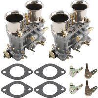 2x 44 IDF Vergaser Doppelvergaser Mit AIR HORN for VW Kfer Porsche 356 912 von MAXPEEDINGRODS