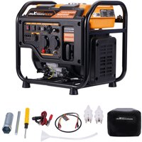 3000W 3200W Inverter Stromerzeuger Benzin für Camping 23.5KG tragbar Generator Sauberer Strom für Handy Computer Maxpeedingrods von MAXPEEDINGRODS