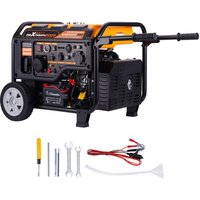 ATS Inverter Stromerzeuger 5500W Notstromaggregat Generator Benzin 4 Takt mit E-Start tragbar mit Räder für Camping Reise RV maXpeedingrods von MAXPEEDINGRODS