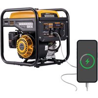 Inverter Stromgenerator 3500W Benzin Stromerzeuger 4 Takt mit zwei 230V Steckdosen Leise und leicht als Notstromaggregat hausversorgung für Garage von MAXPEEDINGRODS