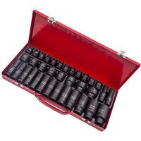 Maxpeedingrods - Kraft-Schlagschrauber-Nüsse Steckschlüssel-Satz-Set Schlagnüsse 1/2' 8 - 32mm von MAXPEEDINGRODS