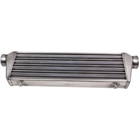 Kühler Universal 27 x 7 x 2.5 2.5' Eingangs-/Auslassgröße Wasserkühler neuLadeluftkühler universal 63.5mm / 2.5' Ladeluftkühler Aluminium Intercooler von MAXPEEDINGRODS