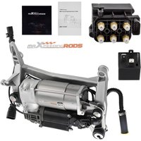 Luftfederung Kompressor + Halterung + Ventilblock for Audi Q7 4L 4LB 4L0698007B von MAXPEEDINGRODS