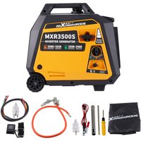 Maxpeedingrods - Dual Fuel Inverter Stromerzeuger 3,2kW-3,5kW Benzin lpg 25kg tragbar mit Digitaler Zähler E-start Seilzugstarter von MAXPEEDINGRODS