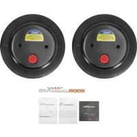 Paar Dreifaltenbalg 2600 lbs Luftbalg Luftfederung Universal for Light Duty Paar Dreifaltenbalg 2600 lbs Luftbalg Luftfederung Universal for Light Duty von MAXPEEDINGRODS