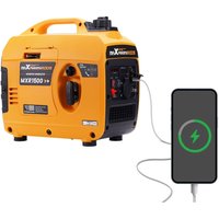 Maxpeedingrods - neuwertig] 1,2KW Inverter Stromerzeuger Stromgenerator 11,5kg leicht tragbar Seilzugstarter Benzin 4 Takt als Notstromaggregat für von MAXPEEDINGRODS
