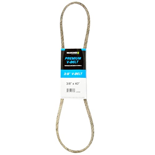 MAXPOWER Keilriemen 347445, Kevlar verstärkt, 3/8" x 40" - 3L400 - Aussenlänge L(a) 1020 mm. von MAXPOWER