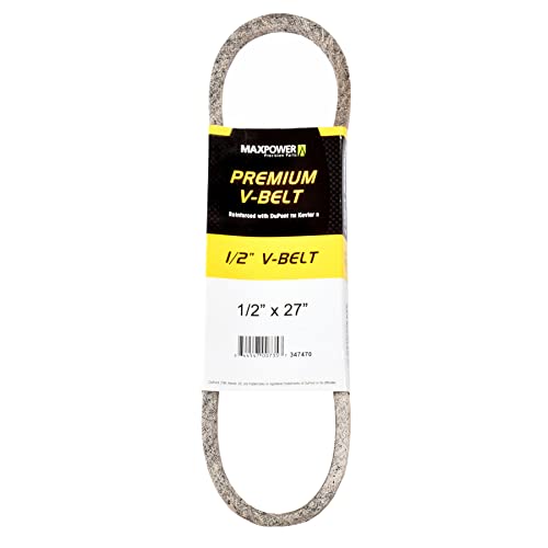 MAXPOWER Keilriemen 347470, Kevlar verstärkt, 1/2" x 27" - 4L270 - Aussenlänge L(a) 690 mm. von MAXPOWER
