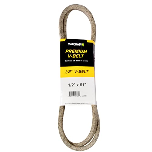MAXPOWER Keilriemen 347504, Kevlar verstärkt, 1/2" x 61" - 4L610 - Aussenlänge L(a) 1555 mm. von MAXPOWER